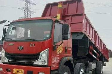 二手中国重汽 豪曼H3 220马力 6X2 6.8米自卸车(457后桥)(国五) 前四后四 玉柴二手自卸车 黄牌