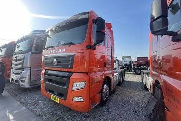 二手中国重汽 汕德卡SITRAK G7重卡 510马力 6X4 牵引车(16挡)(国六) 双驱 曼二手牵引车 黄牌图片