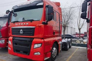 二手中国重汽 汕德卡SITRAK G7重卡 540马力 6X4牵引车(国五) 双驱 中国重汽二手牵引车 黄牌图片
