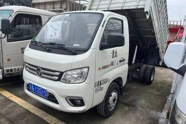 二手福田 祥菱M1 豪华型 1.6L 122马力 汽油 3.05米单排仓栅式微卡(国六) 单桥 康明斯二手载货车 蓝牌图片