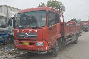 二手东风商用车 天锦中卡 180马力 4X2 6.8米栏板载货车底盘(轴距5000)(国五) 单桥 安徽康明斯二手载货车 黄牌图片
