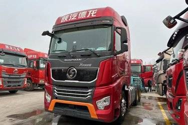 二手陕汽重卡 德龙X5000S 旗舰版 510马力 6X4 AMT自动挡牵引车(国六)(16挡)(国六) 双驱 潍柴二手牵引车 黄牌图片