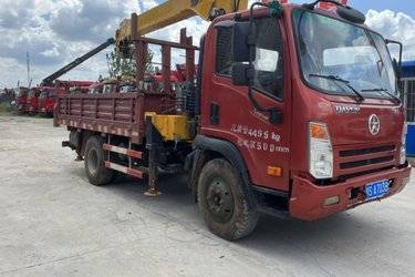 二手随车吊 东风华神 华神DV5 130 4.2 4X2图片