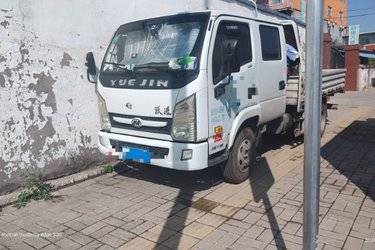 二手跃进 上骏X100-33 112马力 3.2米双排栏板轻卡(国四) 单桥 南京依维柯二手载货车 蓝牌图片