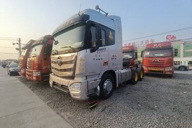 二手福田 欧曼EST 6系重卡 510马力 6X4牵引车(采埃孚16挡)(国五) 双驱 福田康明斯二手牵引车 黄牌图片