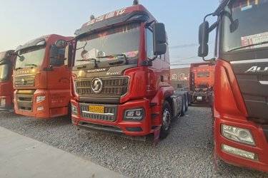 二手陕汽重卡 德龙M3000S 460马力 6X4牵引车(国五) 双驱 潍柴二手牵引车 黄牌图片