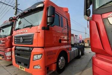 二手中国重汽 汕德卡SITRAK G7重卡 540马力 6X4 牵引车(国六) 双驱 曼二手牵引车 黄牌图片