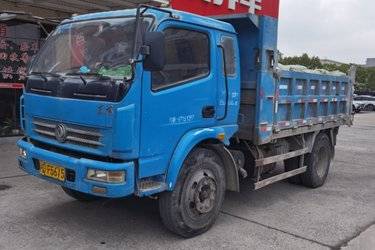二手东风南充 龙驹 130马力 4X2 3.94米自卸车(国四) 单桥 玉柴二手自卸车 黄牌图片