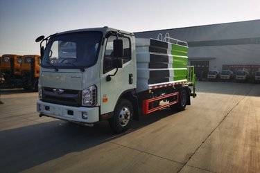 二手福田 奥铃CTS 150马力 4X2 洒水车(国五) 4X2 全柴二手专用车洒水车/喷洒车图片