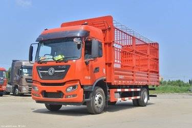 二手东风商用车 天锦KR中卡 245马力 4X2 6.8米栏板载货车(国六) 单桥 东风康明斯二手载货车 黄牌图片