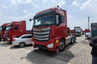 二手福田 欧曼EST 6系重卡 510马力 6X4牵引车(国五) 双驱 福田康明斯二手牵引车 黄牌图片