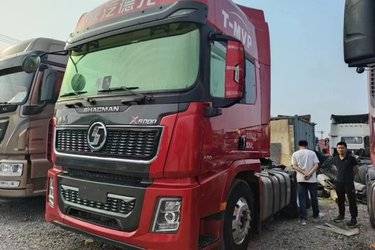 二手陕汽重卡 德龙X5000 480马力 6X4 牵引车(国五) 双驱 潍柴二手牵引车 黄牌图片