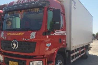 二手陕汽重卡 德龙L3000 245马力 4X2 6.75米冷藏车(国五) 4X2 潍柴二手专用车冷藏车图片