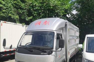 二手福田 时代领航S1 120马力 3.7米单排仓栅式小卡(国六) 单桥 东安二手载货车 蓝牌图片