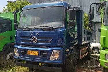 二手东风新疆 专底系列 160马力 4X2 4.2米自卸车(国五) 单桥 玉柴二手自卸车 黄牌图片