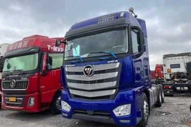 二手福田 欧曼EST 穿越版 510马力 6X4牵引车(国六) 双驱 福田康明斯二手牵引车 黄牌图片