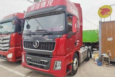 二手陕汽重卡 德龙X5000 480马力 6X4 牵引车(国五) 双驱 潍柴二手牵引车 黄牌图片