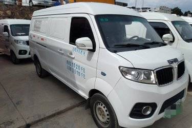 二手SRM鑫源 X30L EV 2.5T 2座 4.495米纯电动厢式运输车41.86kWh  二手电动卡车电动封闭厢货图片