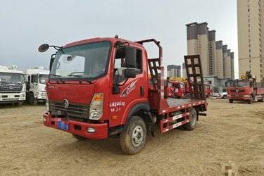 二手平板运输车 中国重汽成都商用车 王牌7系 130 4.2 4X2图片