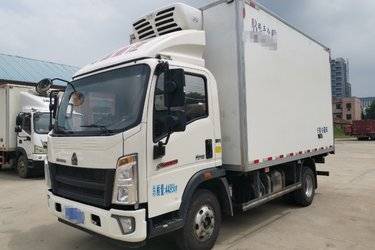 二手冷藏车 重汽HOWO轻卡 悍将 160图片