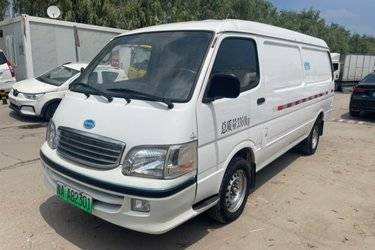 二手南京金龙 开沃D10 2020款 3.5T 5.2米中顶纯电动客车52.48kWh  二手电动卡车电动封闭厢货图片