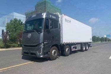 二手冷藏车 欧曼重卡(原福田欧曼) 欧曼银河 520 9.6 8X4图片