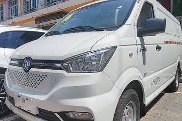 二手东风股份 御风EM26 3T 2.67米纯电动厢式运输车  二手电动卡车电动封闭厢货图片