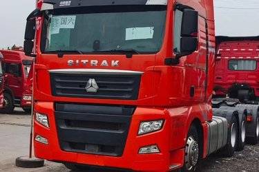 二手中国重汽 汕德卡SITRAK G7重卡 540马力 6X4 牵引车(国六) 双驱 曼二手牵引车 黄牌图片