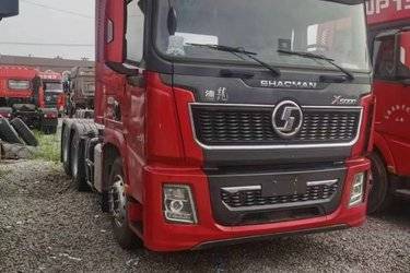 二手陕汽重卡 德龙X5000 550马力 6X4牵引车(国五) 双驱 潍柴二手牵引车 黄牌图片