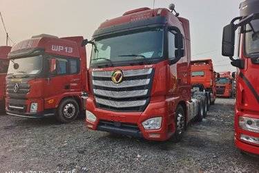 二手福田 欧曼EST 6系重卡 560马力 6X4牵引车(国五) 双驱 福田康明斯二手牵引车 黄牌图片