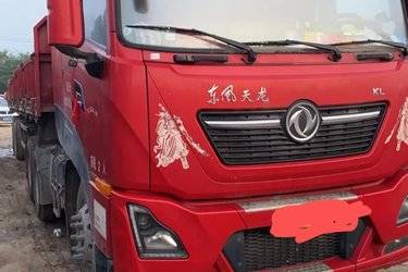 二手东风商用车 新天龙KL重卡 450马力 6X4危险品牵引车(国五) 双驱 雷诺二手牵引车 黄牌图片