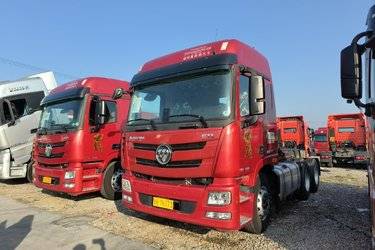 福田 欧曼GTL 质享版 基本型 470马力 6X4 牵引车(国六)(后桥400)(国六) 双驱 福田康明斯二手牵引车 黄牌