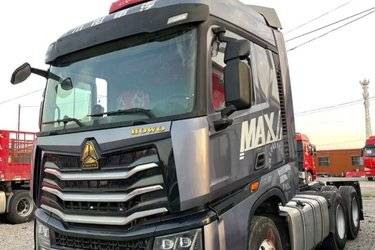 二手中国重汽 HOWO Max重卡 480马力 6X4牵引车(国六) 双驱 潍柴二手牵引车 黄牌