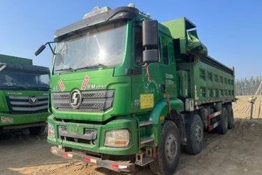 陕汽重卡 德龙新M3000 400马力 8X4 6.8米自卸车(国五) 前四后八 潍柴二手自卸车 黄牌