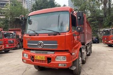 东风商用车 天锦重卡 310马力 8X4 6.2米自卸车(国五) 前四后八 玉柴二手自卸车 黄牌