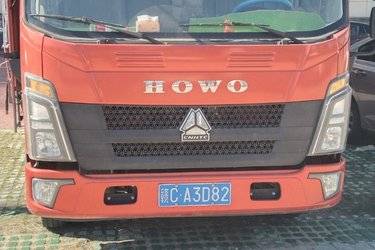 二手中国重汽HOWO 统帅 160马力 4.15米单排仓栅式轻卡(国六) 单桥 潍柴二手载货车 蓝牌