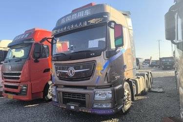 二手东风商用车 天龙旗舰KX 560马力 6X4 AMT牵引车(速比3.64)(液缓)(国五) 双驱 康明斯二手牵引车 黄牌图片