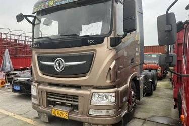 二手东风商用车 天龙旗舰KX 560马力 6X4牵引车(国五) 双驱 东风二手牵引车 黄牌图片