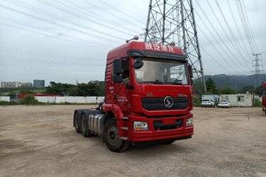 二手陕汽重卡 德龙新M3000 加强版 430马力 6X4牵引车(国五) 双驱 潍柴二手牵引车 黄牌