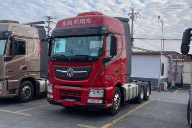 二手东风商用车 天龙旗舰KX 经典版 520马力 6X4牵引车(带液缓)(3.64速比)(国六) 双驱 康明斯二手牵引车 黄牌图片