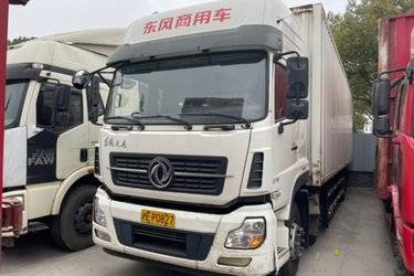 东风商用车 天龙重卡 270马力 6X2 9.6米厢式载货车(国五) 前四后四 东风康明斯二手载货车 黄牌