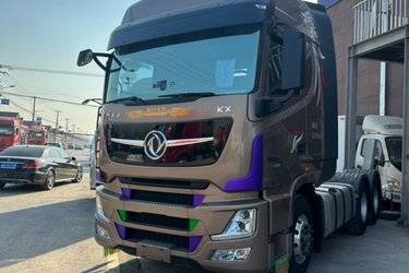 二手东风商用车 天龙旗舰KX 600马力 6X4牵引车(国六) 双驱 东风康明斯二手牵引车 黄牌图片