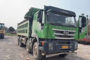 上汽红岩 杰狮C500重卡 430马力 6X4 6.8米自卸车(国五) 后八轮 上菲红二手自卸车 黄牌