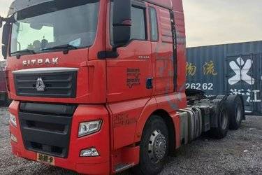 二手中国重汽 汕德卡SITRAK G7重卡 480马力 6X4牵引车(国五) 双驱 曼二手牵引车 黄牌图片