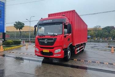 二手东风商用车 天锦KR 精英版 240马力 6X2 8米厢式载货车(国六) 前四后四 东风二手载货车 黄牌