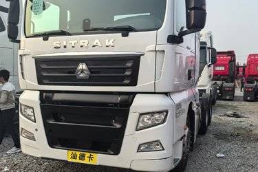 二手中国重汽 汕德卡SITRAK G7重卡 480马力 6X4牵引车(国五) 双驱 曼二手牵引车 黄牌图片