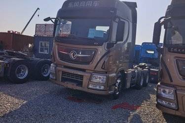 二手东风商用车 天龙旗舰KX 2018款 560马力 6X4牵引车(国五) 双驱 康明斯二手牵引车 黄牌