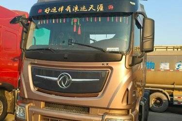 二手东风商用车 天龙旗舰KX 560马力 6X4 AMT牵引车(速比3.64)(国五) 双驱 东风康明斯二手牵引车 黄牌图片