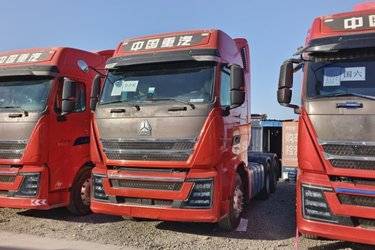 二手中国重汽 HOWO TH7重卡 500马力 6X4 牵引车(国六) 双驱 潍柴二手牵引车 黄牌图片