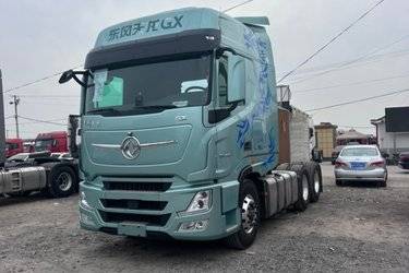 二手东风商用车 天龙旗舰GX 560马力 6X4 AMT自动挡牵引车(国六)(液缓)(速比3.636)(国六) 双驱 康明斯二手牵引车 黄牌图片